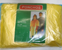 Emergency Yellow Poncho